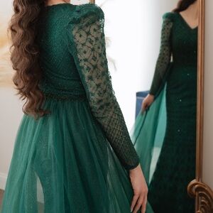 Green Engagement Dress